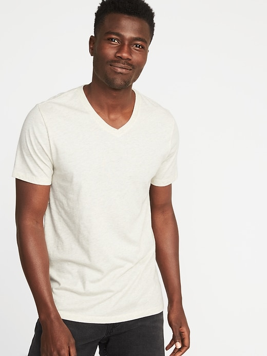 Soft-Washed Perfect-Fit V-Neck T-Shirt for Men | Old Navy