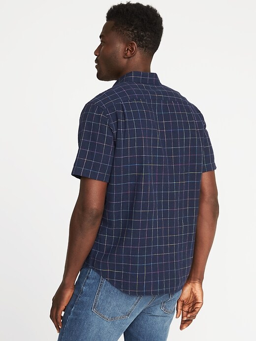 Image number 2 showing, Regular-Fit Linen-Blend Shirt