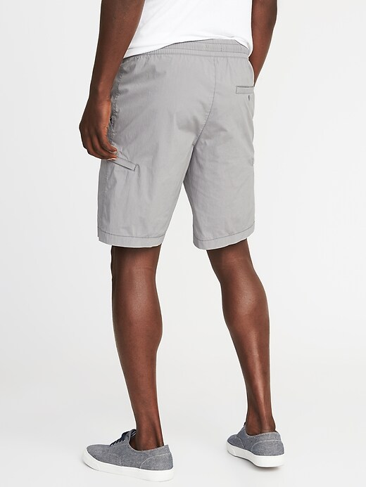 View large product image 2 of 2. Dry-Quick Built-In Flex Cargo Shorts - 9-inch inseam