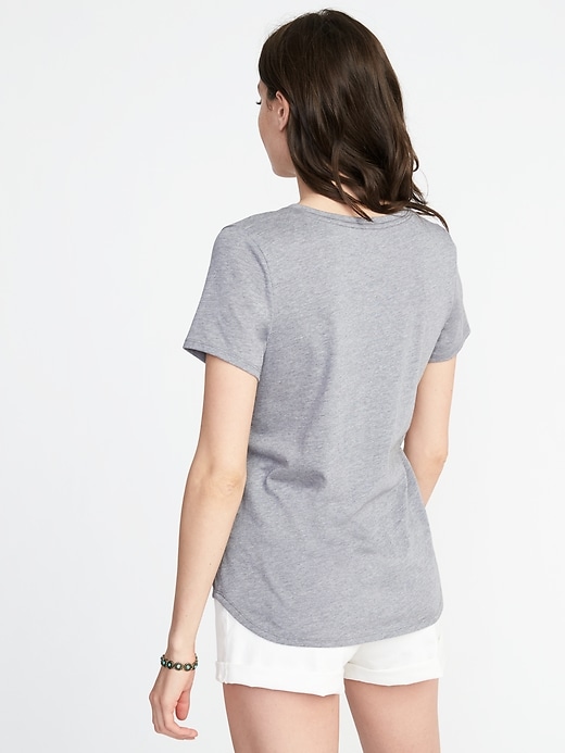 Image number 2 showing, EveryWear Graphic Crew-Neck Tee for Women