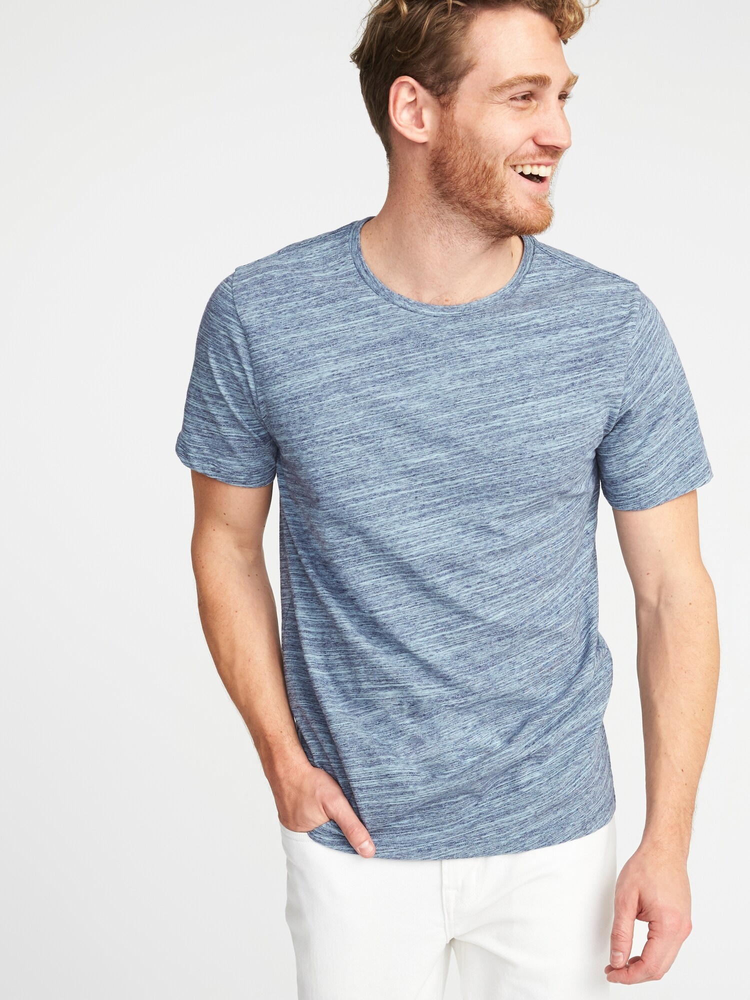 Soft-Washed Perfect-Fit Crew-Neck Tee for Men | Old Navy