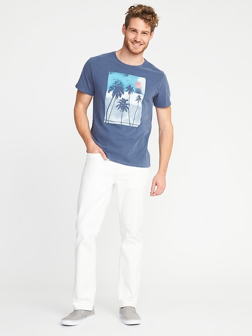 Image number 3 showing, Garment-Dyed Graphic Tee