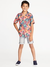 View large product image 3 of 3. Printed Getaway Shirt For Boys