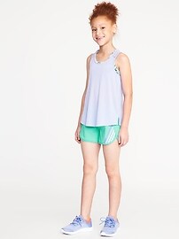 View large product image 3 of 3. Go-Dry Cool Run Shorts for Girls