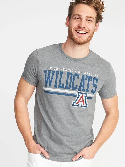 View large product image 1 of 1. College Team Graphic Tee for Men