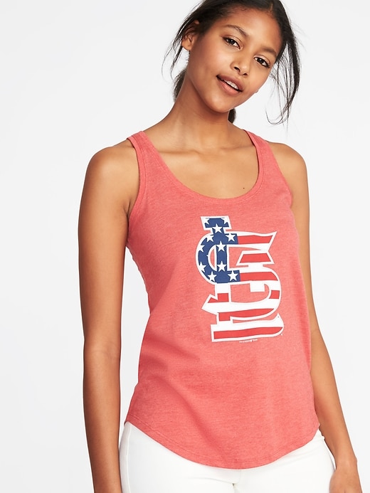 View large product image 1 of 1. MLB&#174 Americana Team Tank for Women