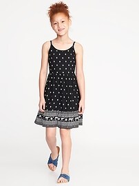 View large product image 3 of 3. Printed Cami Dress for Girls