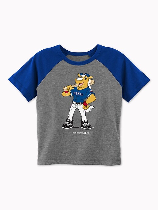 View large product image 1 of 1. MLB&#174 Team-Mascot Raglan Tee for Toddler Boys