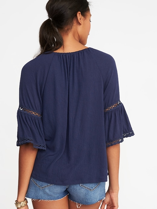 Image number 2 showing, Bell-Sleeve Swing Top for Women
