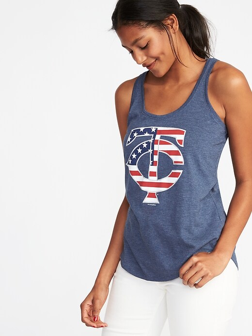 View large product image 1 of 1. MLB&#174 Americana Team Tank for Women