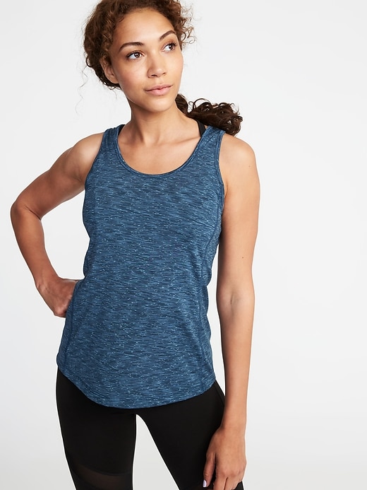 Image number 1 showing, Go-Dry Keyhole-Back Tank for Women