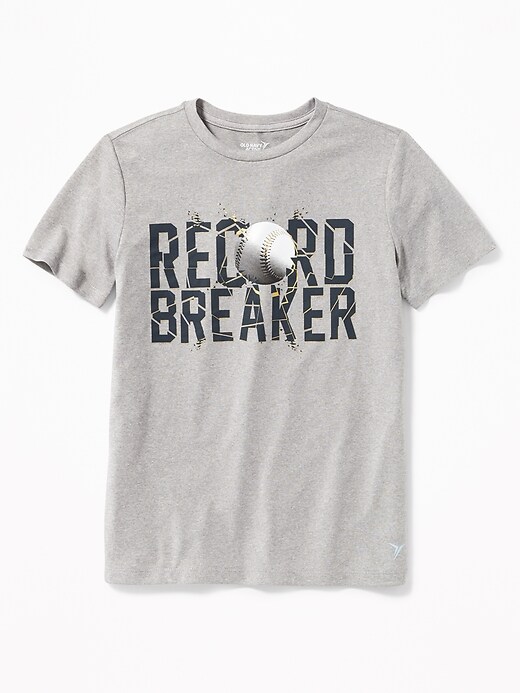 View large product image 1 of 1. Go-Dry Eco Graphic Tee for Boys