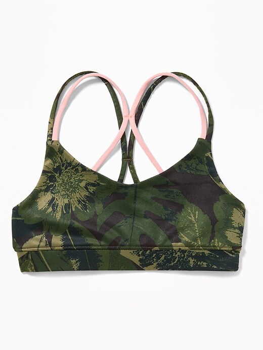 Double-Strap Cami Sports Bra for Girls | Old Navy