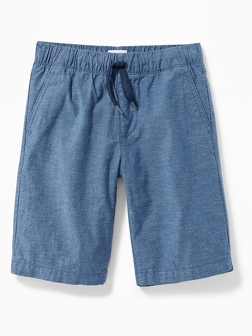 View large product image 1 of 1. Straight Built-In Flex Jogger Shorts For Boys