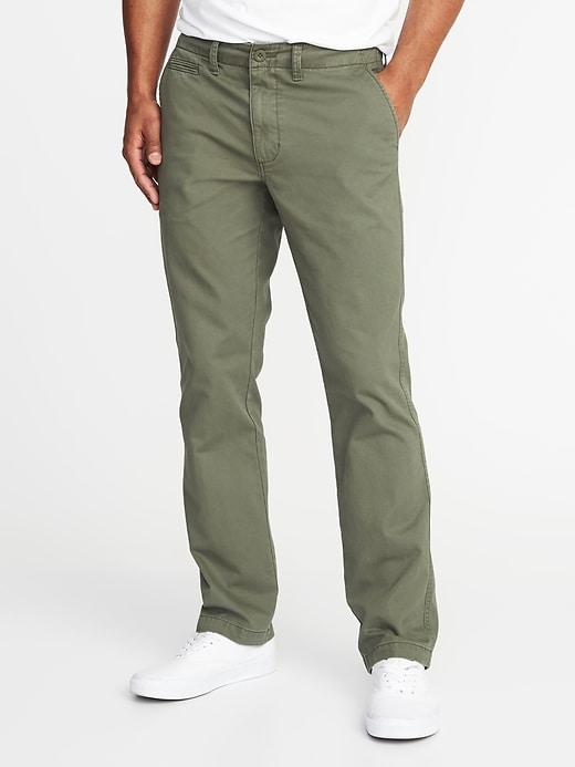 Straight Broken-In Khakis for Men | Old Navy