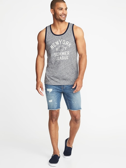 Image number 3 showing, Soft-Washed Graphic Tank