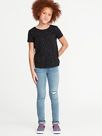 View large product image 3 of 3. Softest Scoop-Neck Tee for Girls