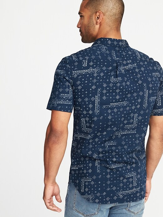 Image number 2 showing, Slim-Fit Built-In Flex Printed Everyday Shirt