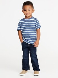 View large product image 4 of 4. Pull-On Straight Jeans for Toddler Boys