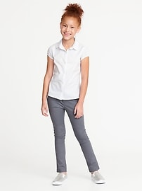 View large product image 3 of 3. Uniform Button-Front Shirt for Girls