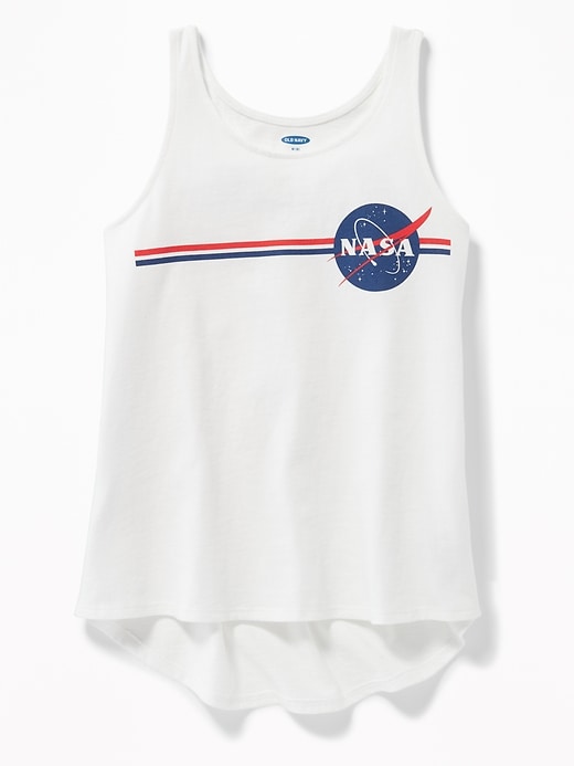 View large product image 1 of 2. NASA&#174 Graphic Tank for Girls