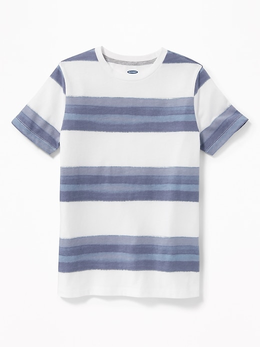 View large product image 1 of 3. Striped Crew-Neck Tee For Boys