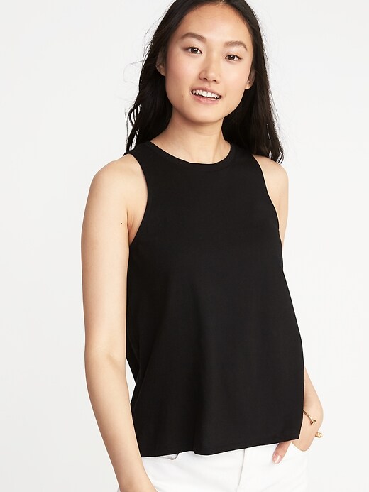 View large product image 1 of 1. Relaxed Hi-Lo Tank for Women