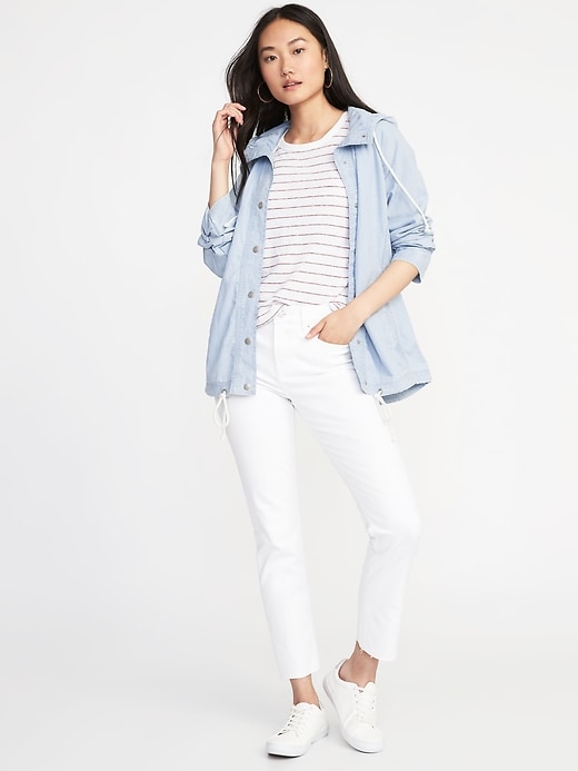 Lightweight Canvas Jacket for Women | Old Navy