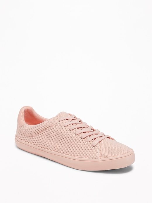 Image number 1 showing, Textured-Knit Sneakers for Women