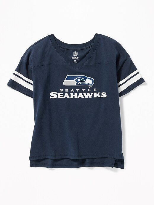 View large product image 1 of 1. NFL&174 Team-Mascot Graphic Tee for Girls