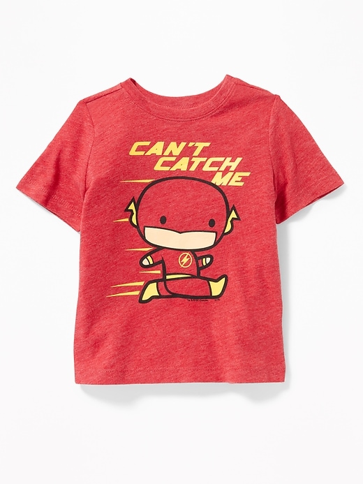View large product image 1 of 2. DC Comics&#153 The Flash "Can't Catch Me" Tee for Toddler Boys