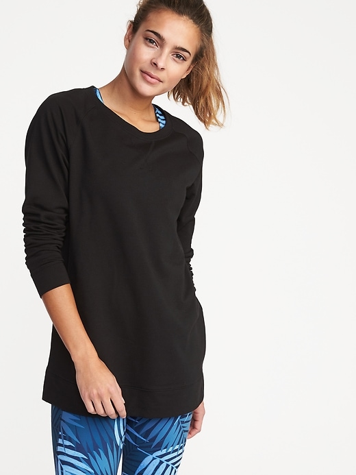 View large product image 1 of 1. French-Terry Tunic for Women