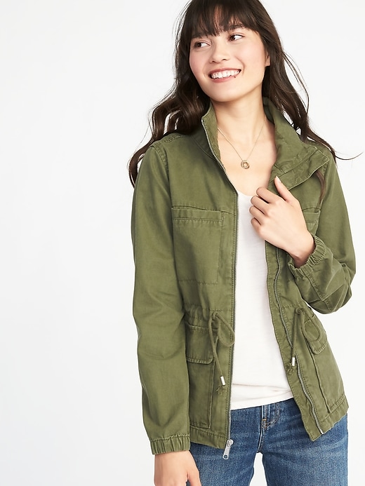 Twill Field Jacket for Women | Old Navy