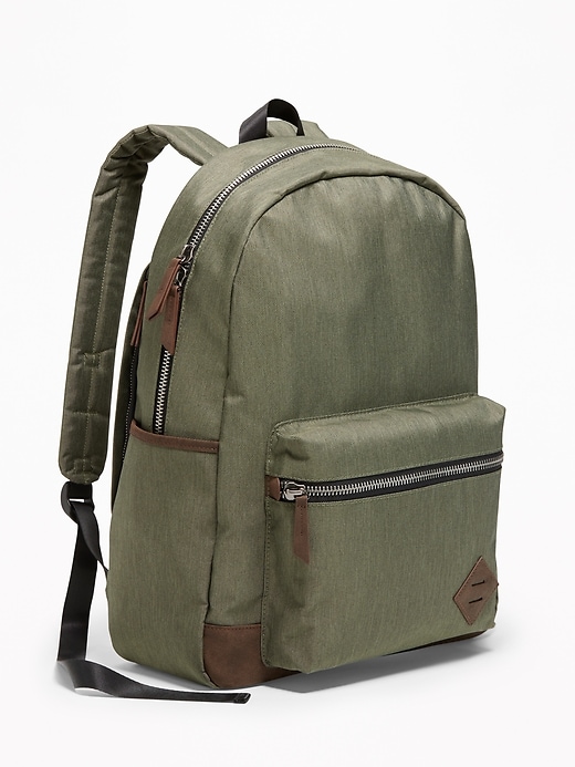 Zip-Top Backpack for Men | Old Navy