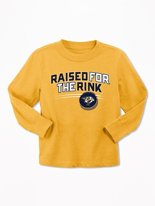 View large product image 1 of 1. NHL&#174 Team "Raised For the Rink" Tee for Toddler Boys