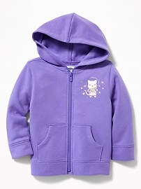 View large product image 4 of 4. Graphic Zip Hoodie for Toddler Girls
