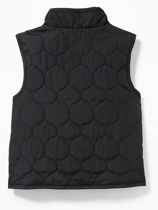 View large product image 2 of 4. Quilted Vest for Toddler Girls