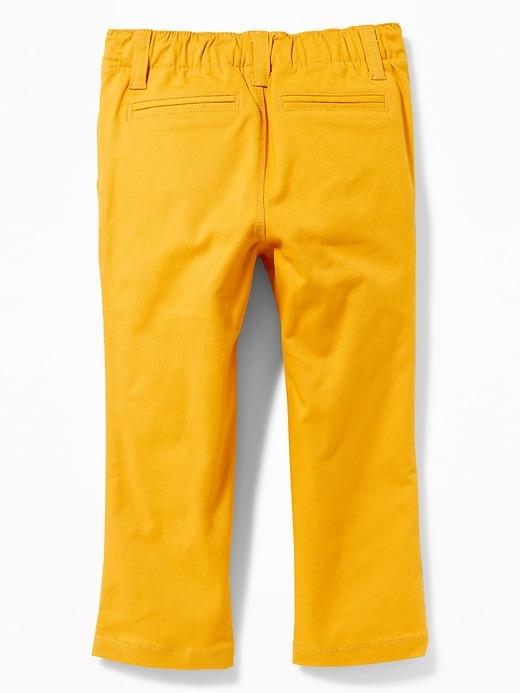 View large product image 2 of 3. Ultimate Skinny Built-In Flex Twill Pants for Toddler Boys