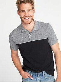 View large product image 4 of 5. Built-In Flex Moisture-Wicking Pro Polo