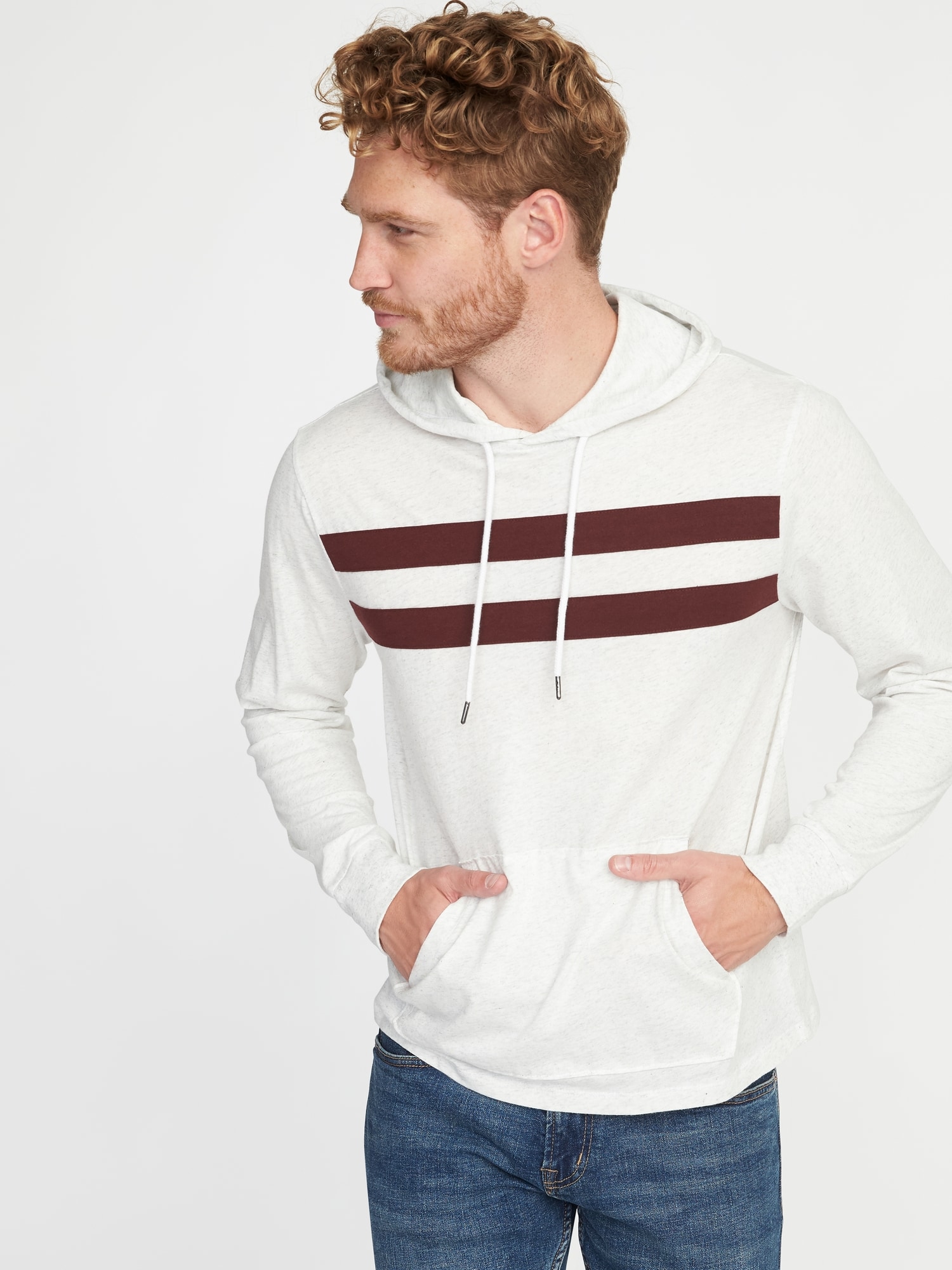 Soft-Washed Lightweight Jersey Hoodie for Men | Old Navy