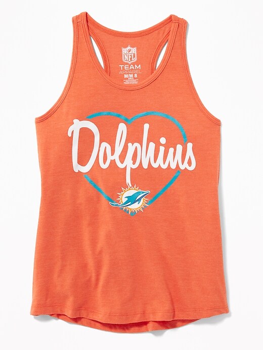 View large product image 1 of 1. NFL&#169 Racerback Tank for Girls