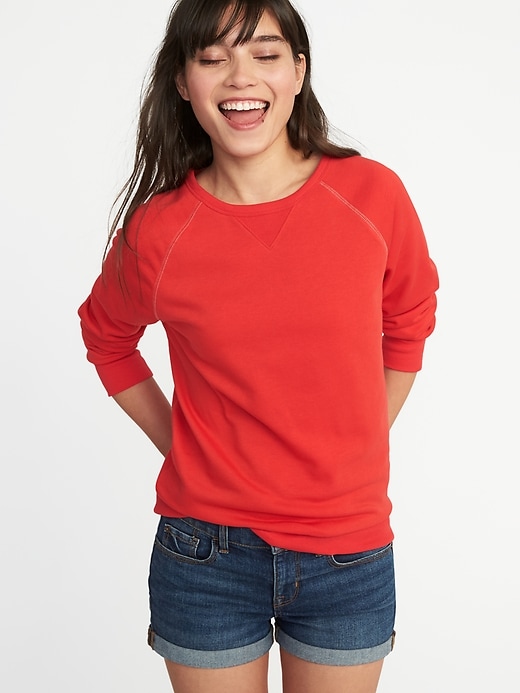 View large product image 1 of 1. Relaxed Sweatshirt for Women