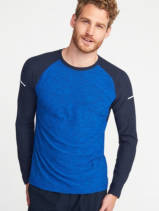 View large product image 1 of 1. Breathe ON Go-Dry Built-In Flex Raglan T-Shirt