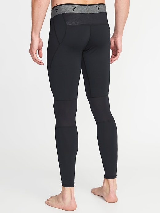 View large product image 2 of 2. Go-Dry Built-In Flex Base-Layer Tights