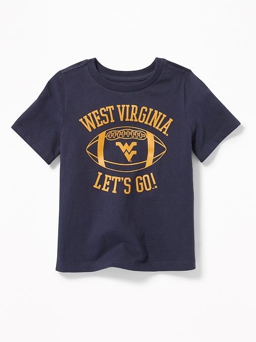 View large product image 1 of 1. College Team Football Tee for Toddler Boys