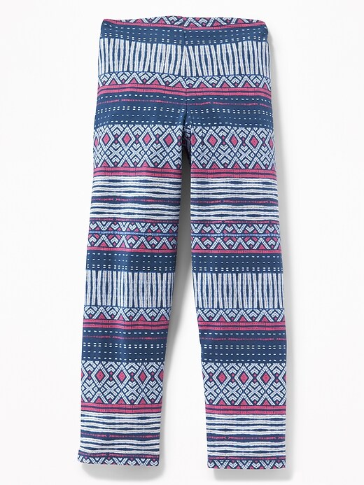 View large product image 2 of 2. Printed Cropped Leggings for Girls