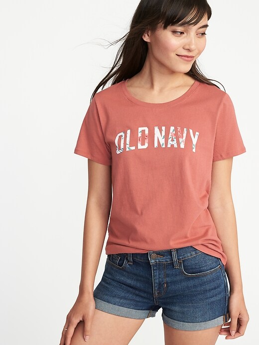 Womens tees navy old graphic online