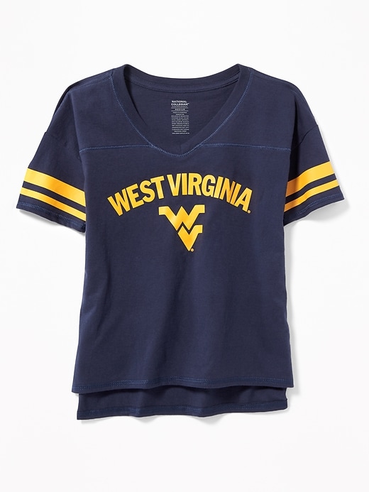 College Team Sleeve-Stripe Tee for Girls | Old Navy