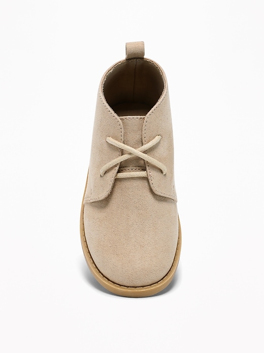 View large product image 2 of 4. Sueded Desert Boots For Toddler
