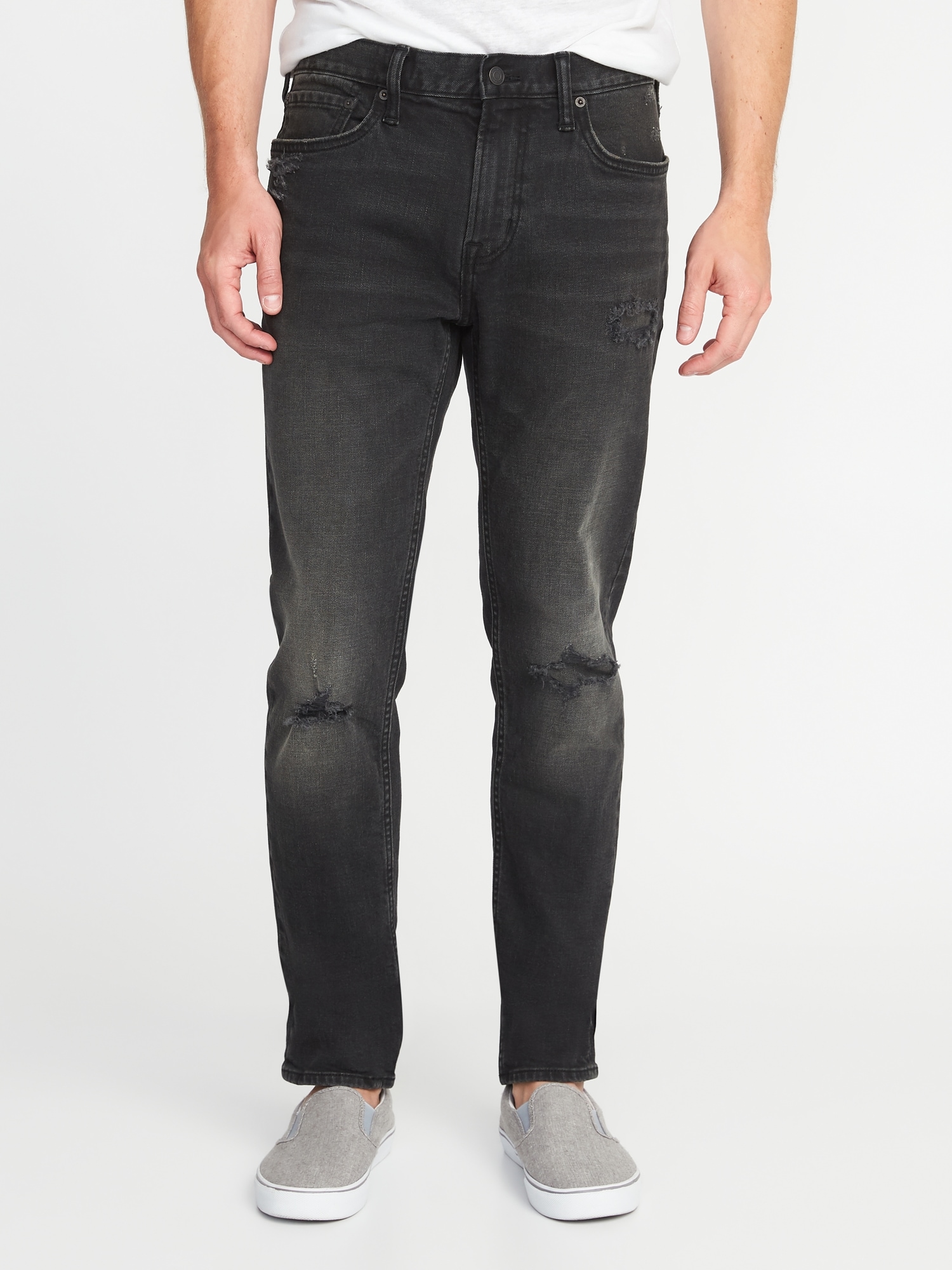old navy mens distressed jeans
